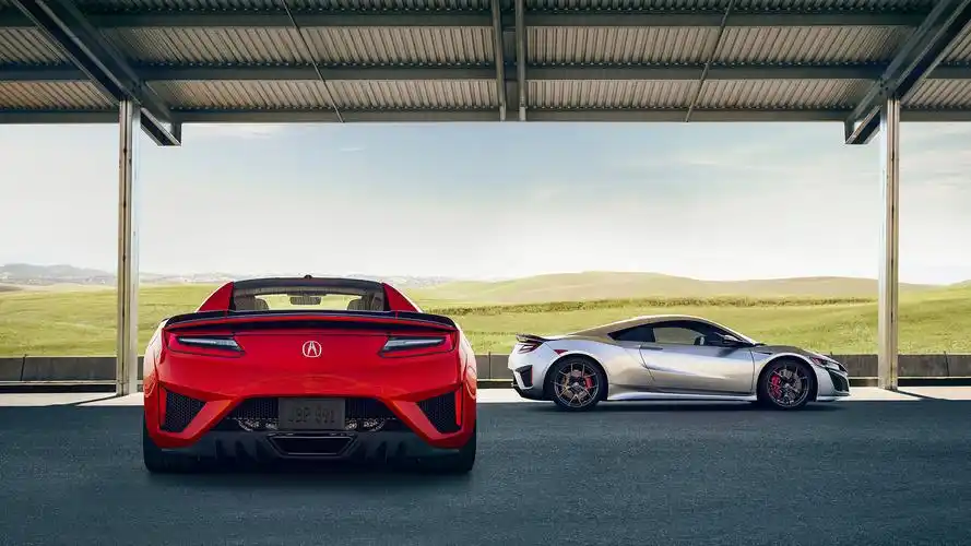 骚气红色超跑汽车图片桌面壁纸