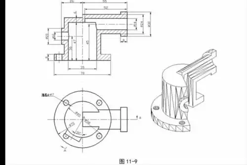 autocad绘图练习题(5)