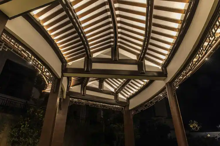 展示区-客家院子夜景照明工程——2021神灯奖申报工程-阿拉丁照明网