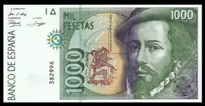 西班牙纸币1000