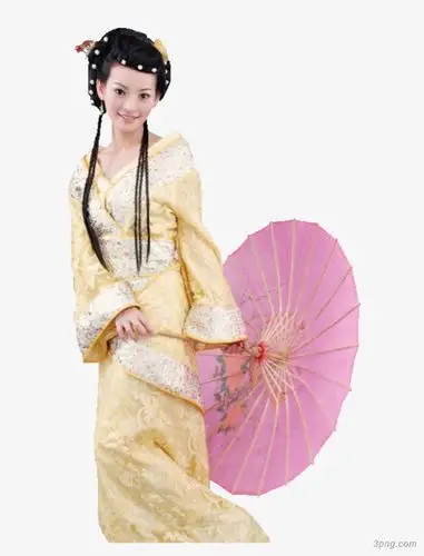 古典美女78png素材透明免抠图片其他元素