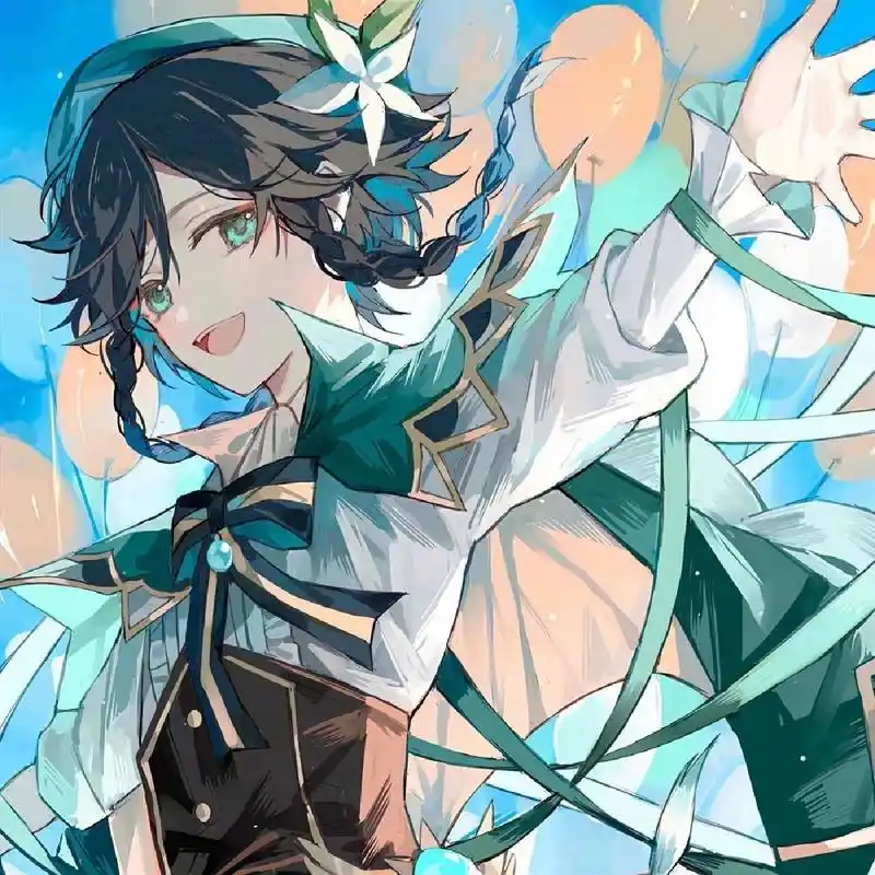 原神头像推荐92温迪 巴巴托斯