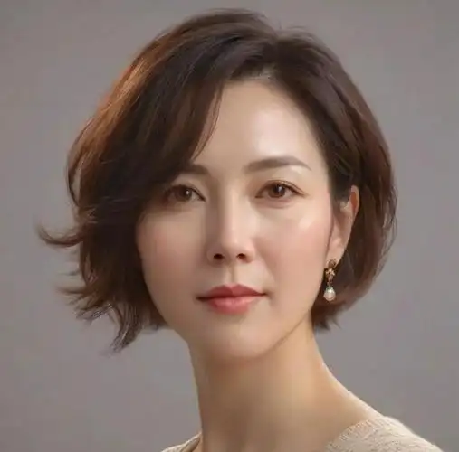 中年女性发型怎么选,侧分波波头很不错,知性时尚显气质|脸型|短发