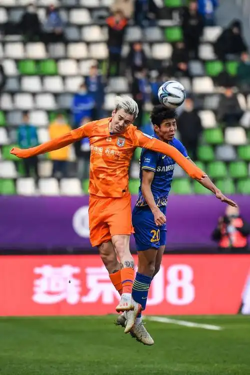 12月19日,山东鲁能泰山队球员格德斯在比赛中.新华社记者 李博 摄