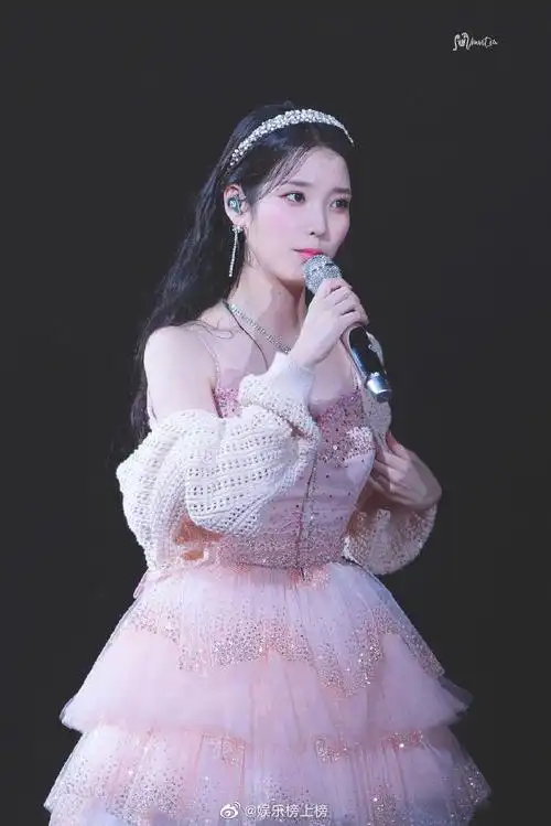 小仙女 iu李知恩驾到又美又贵好想去看uu演唱会#iu##李知恩