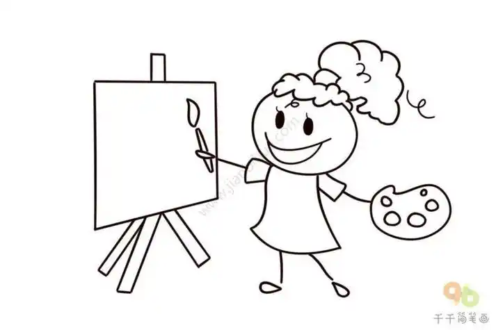 可爱毛毛虫简笔画画法儿童画画大全简单漂亮简笔画kitty猫的画法图解