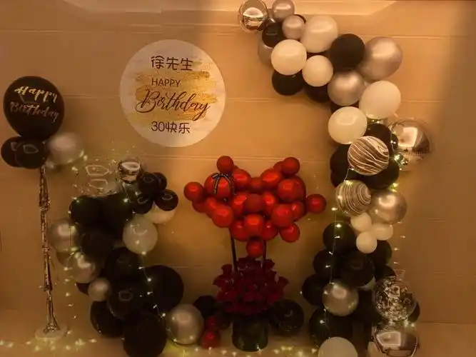 男友生日布置生日惊喜自制家庭版生日布置