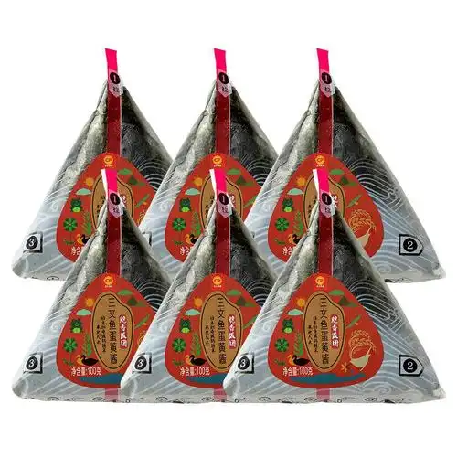 【产地直发】正大三文鱼蛋黄酱饭团100g*6