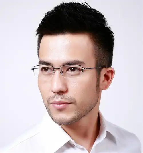 眼镜大框近视男士大脸成品散光中年老年定制眼镜架