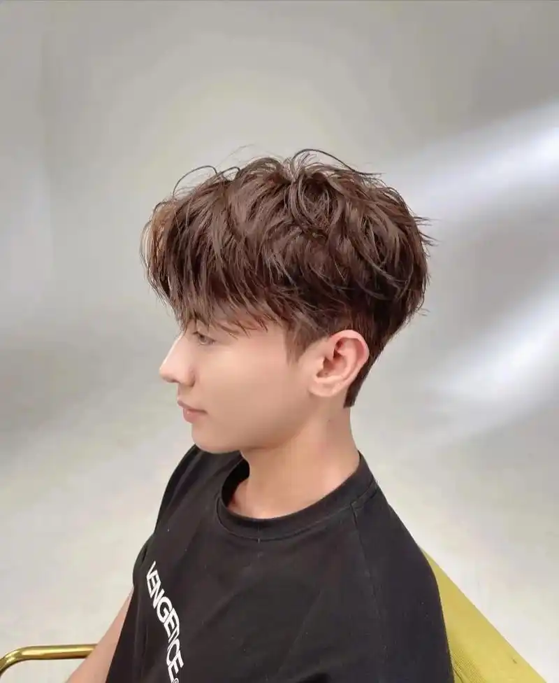 男士定位纹理烫