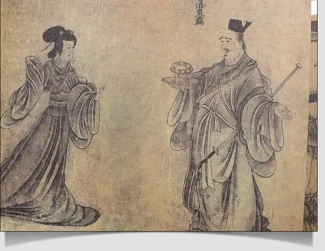 【大尺寸8开】列女仁智图卷 东晋顾恺之绘 艺术绘画美术画册古代人物