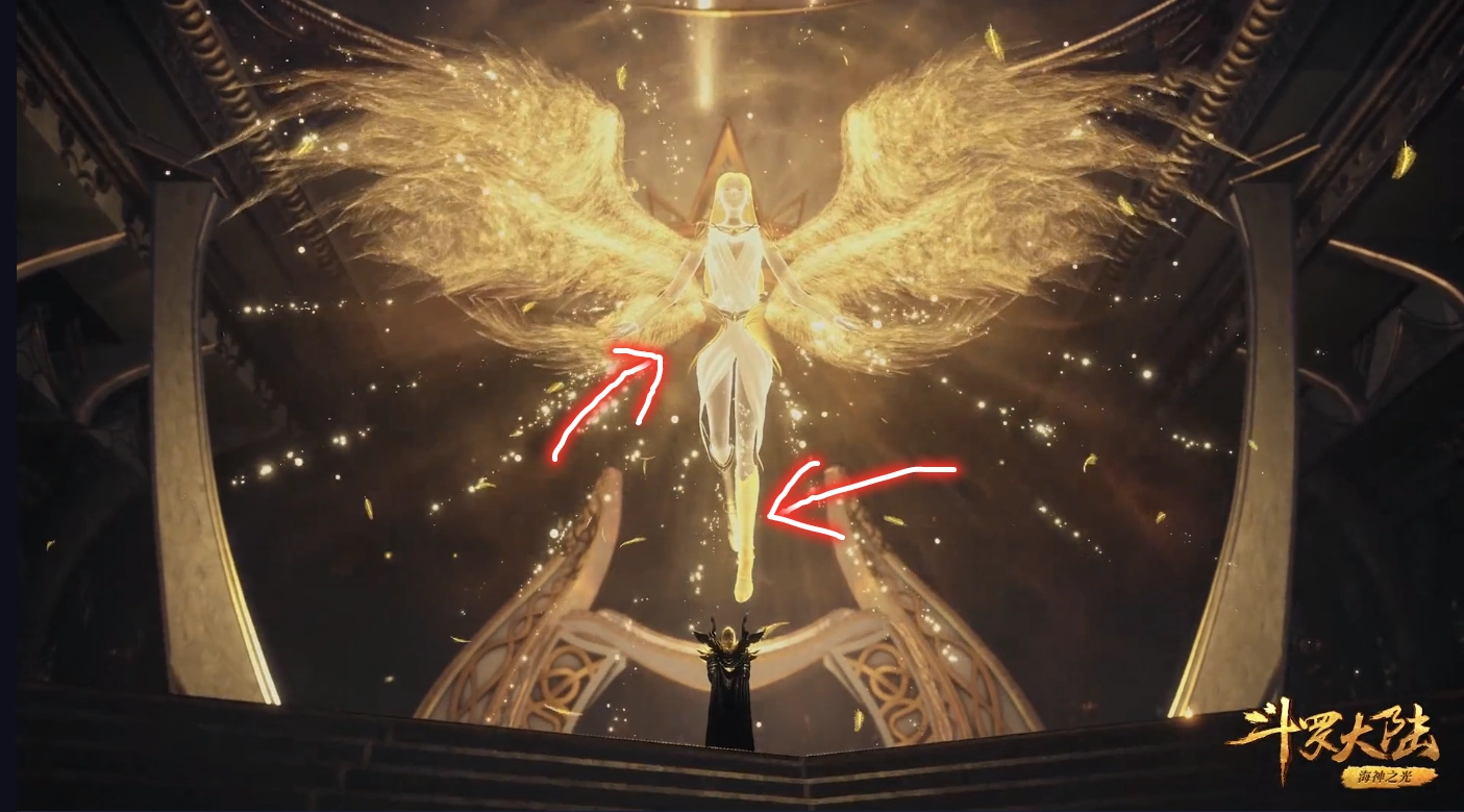 斗罗:78级天使打赤脚,99级天使穿铠甲,"六翼天使"竟然能进化_武魂