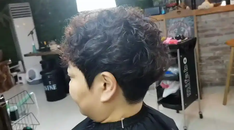 60中老年烫发发型图片(脸圆发质又细软的中老年女士) - 赤虎壹号