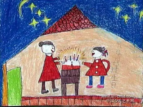 生日画老人简笔画怎么画一个正在对着生日蜡烛吹气的卡通简笔画生日