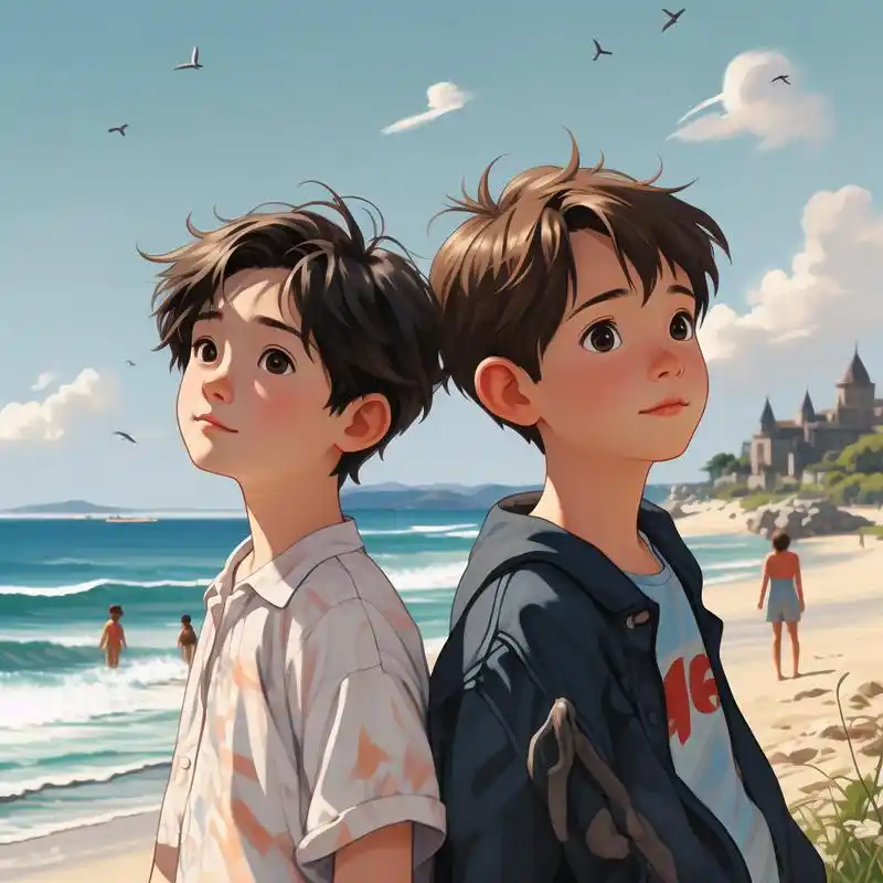 92 两个男孩微信头像精选 亲们,这次带来一组两个男孩的微信头像