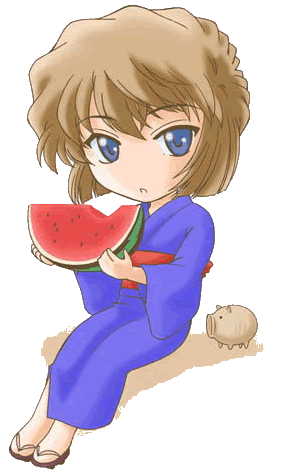 求几张灰原哀的动漫q图 最好萌萌哒~ 谢谢啦