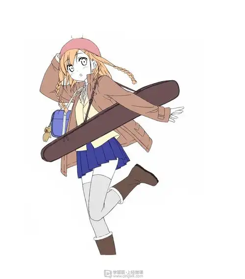 作业:零基础学手绘漫画之漫画上色的方法训练 - たかぎ - 轻微课