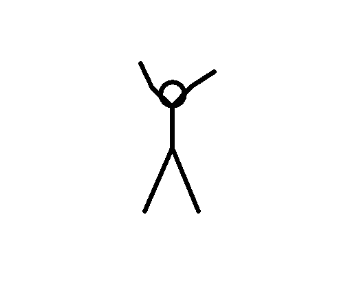 火柴人跳舞疯狂一字马动画简笔画stickfiguregif动图_动态图_表情包
