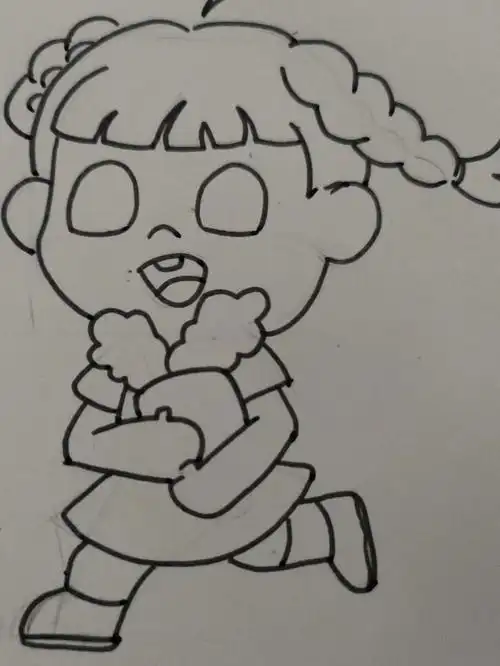 步骤图单体人物