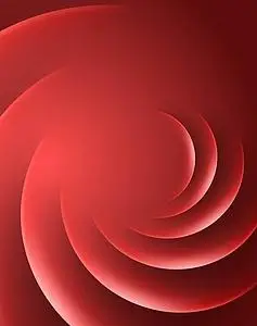 矢量红色质感大气旋涡背景素材