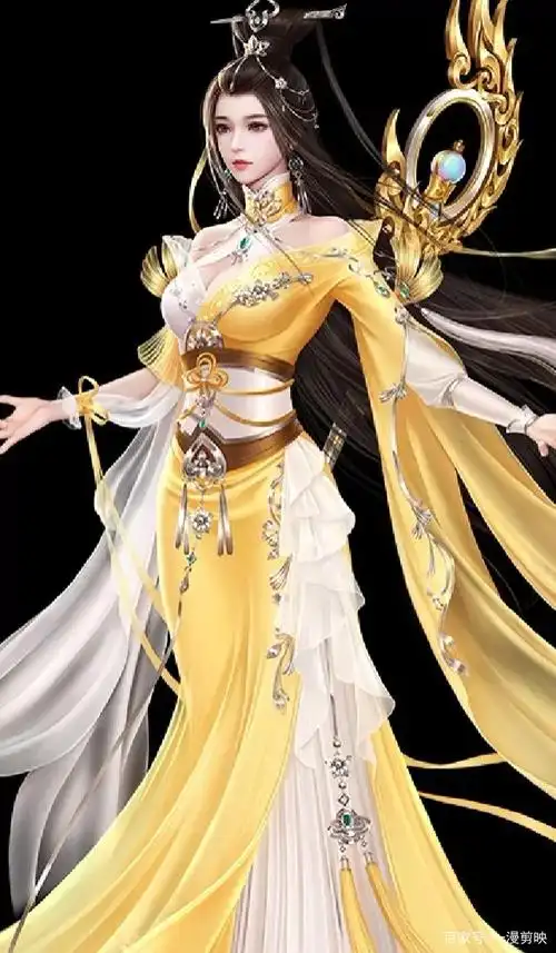 古风国漫美女威风凛凛的王者之风,彰显冷酷与霸气,崇拜而不可逾越.