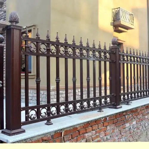堂峰铝艺护栏别墅铝合金围墙欧式阳台栅栏栏杆户外室外庭院花园围栏
