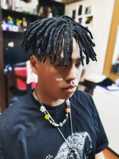 男生短脏辫