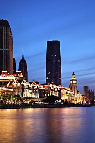 天津城市夜景