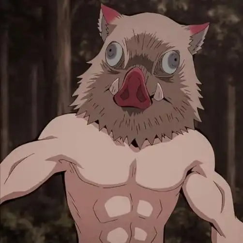 鬼灭之刃头像伊之助搞笑