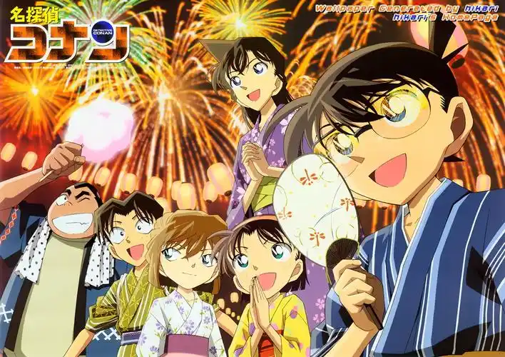 一张柯南的壁纸图
