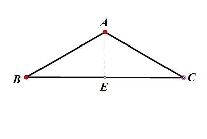 等腰三角形求高公式已知底为n(不知道面积!),能否求出公式?_作业帮