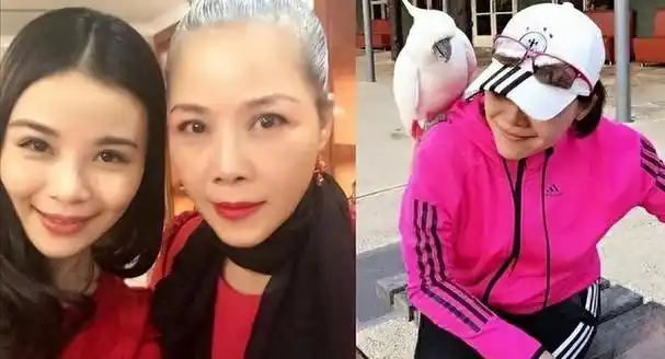 50岁田震近照:白发淡定,20年恋不婚,男友依旧相伴