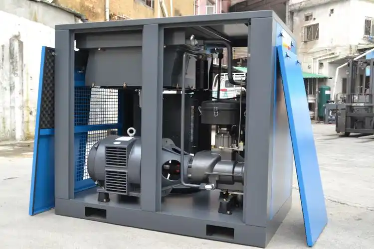 螺杆空压机只加载不卸载的原因