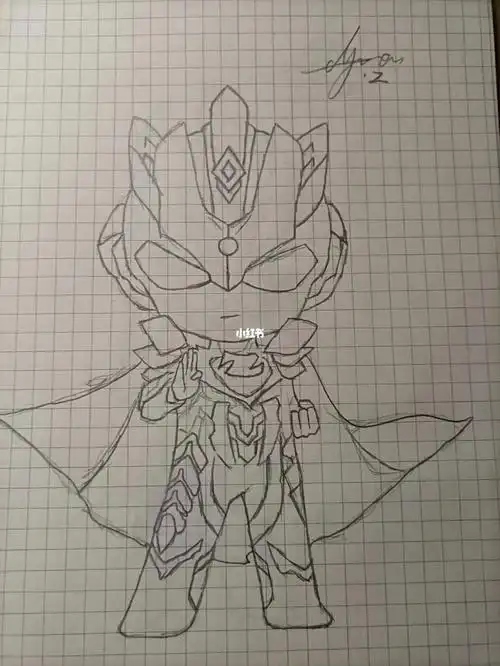 手绘  #奥特曼  #q版  #手绘头像  #泽塔奥特曼