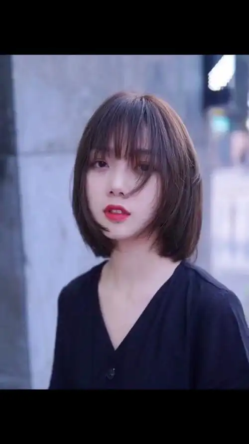 女生短发初恋头适合圆脸的减龄发型
