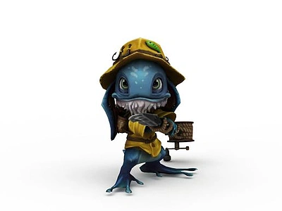 3dlol菲兹潮汐海灵模型