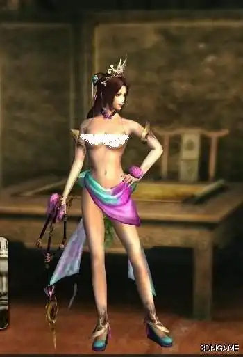 真三国无双5貂蝉无罩无裤的贴图补丁"能给我发下么