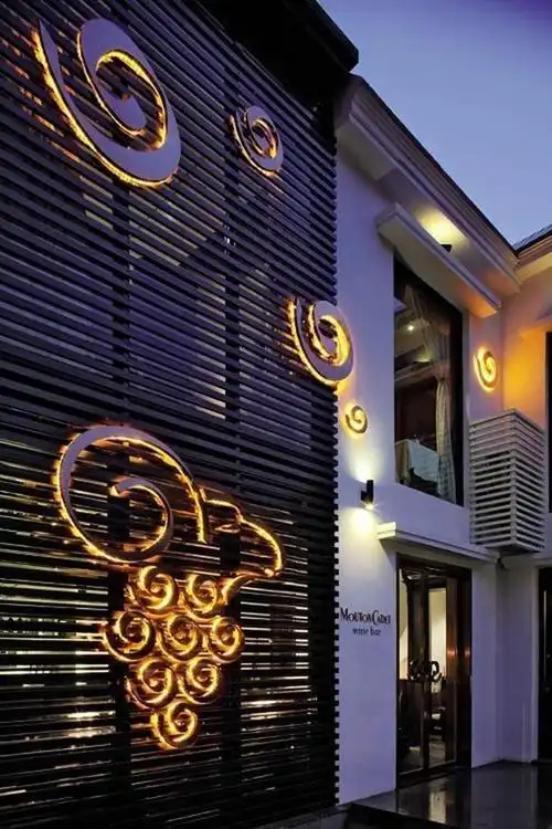 简约风格酒吧门头装修图片效果图