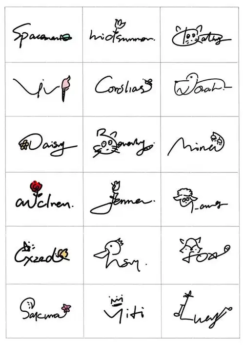 24款免费可爱英文字体合集,快来