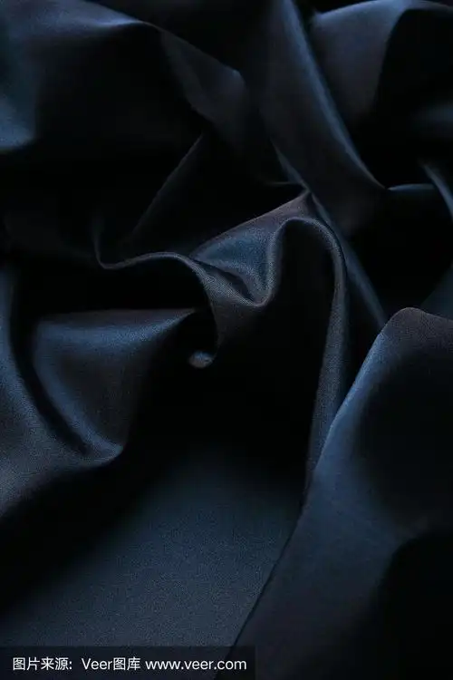摘要藏青色丝绸背景