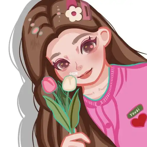 卡通头像这个小姐姐真的太好看了