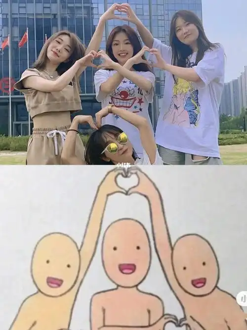 四人拍照|这些姿势太适合闺蜜出游旅行啦!