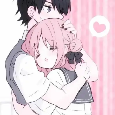 情头秀恩爱动漫高清双人情侣头像秀恩爱动漫图片