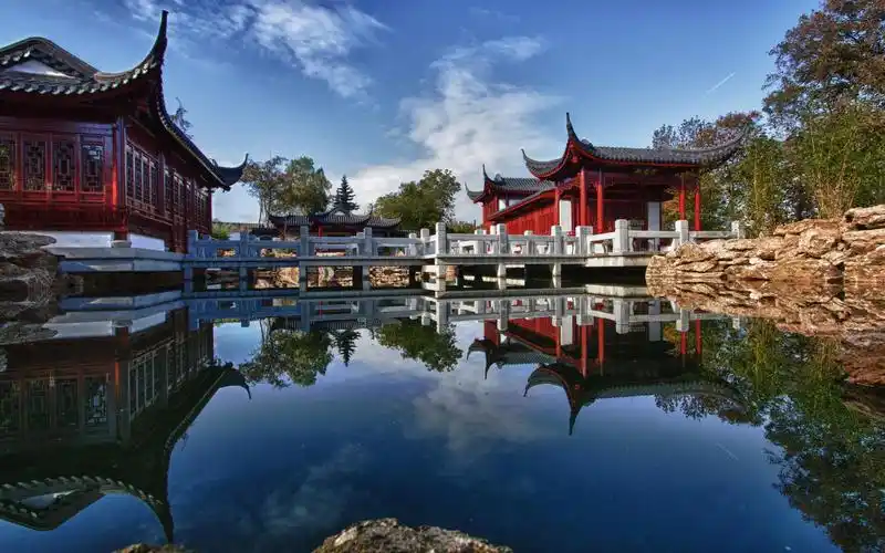 日本的美丽花园