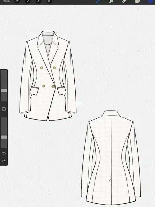 procreate画款式图