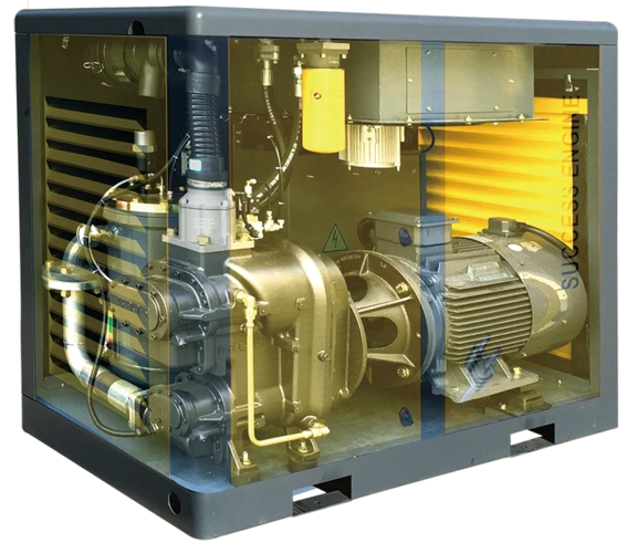 申行健节能微 油两级螺杆空气压缩机