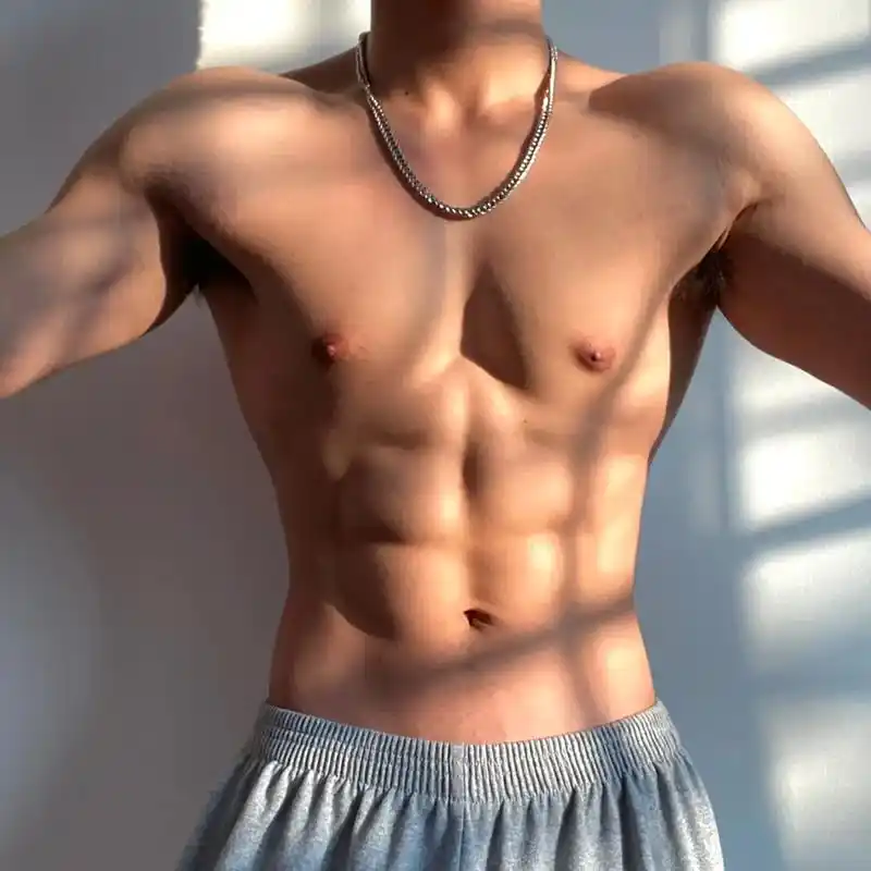 想做什么就去做   我去刷美女了886#腹肌胸肌 #训练痕迹 - 抖音