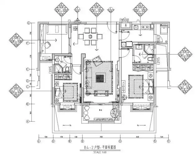 关键词:        样板间设计施工图住宅装修施工图室内空间设计室内