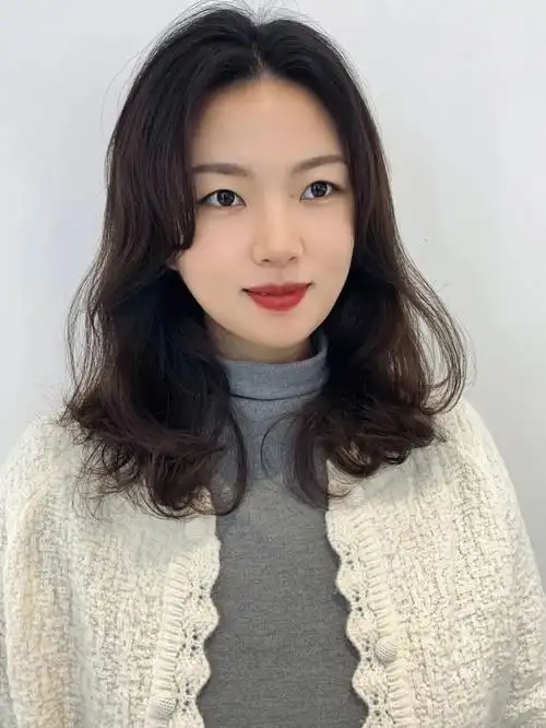 造型烫法式刘海