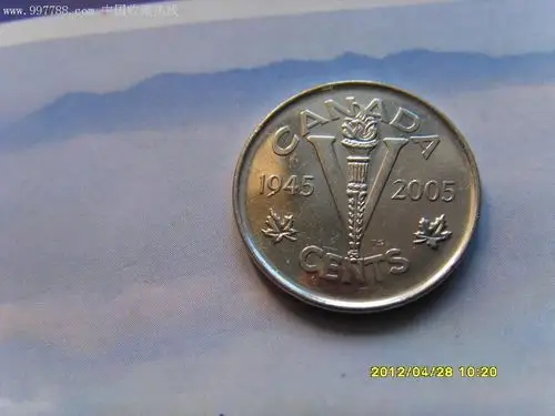 加拿大1分硬币
